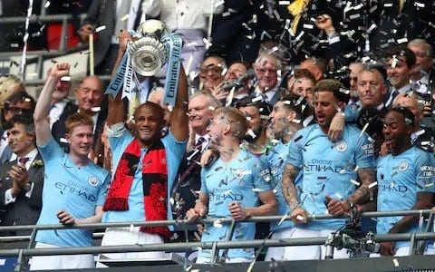 Manchester City Won The FA Cup Final