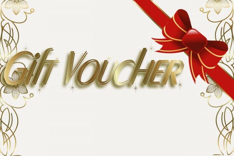 Online shopping gift vouchers