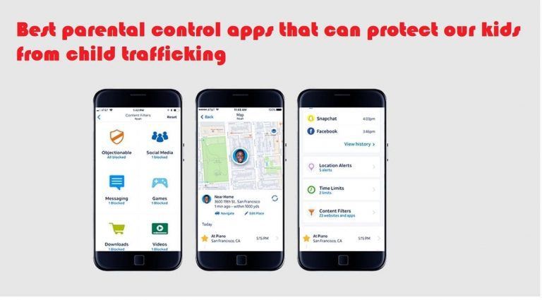 Best parental control apps that can protect our kids from child trafficking