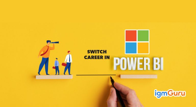 How to switch careers in Power BI