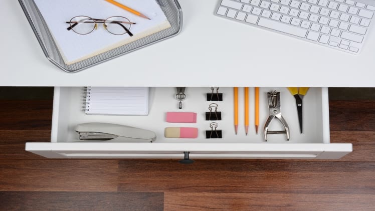 Items and Ideas to Make Desk Organization Easier