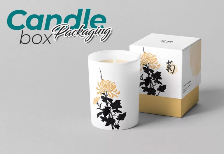 Candle box packaging