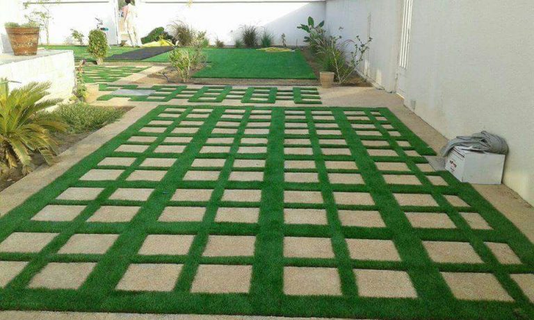 Artificial grassing for homes