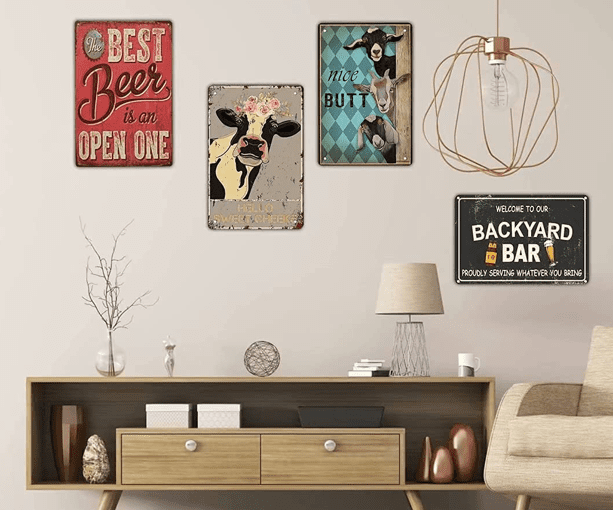 5 Unique Ways for Displaying Metal Artwork in Your Home
