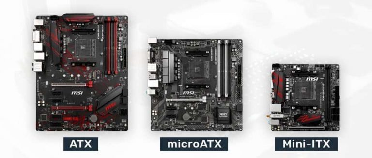 ATX Vs MATX Vs ITX: Compare These Motherboard Sizes