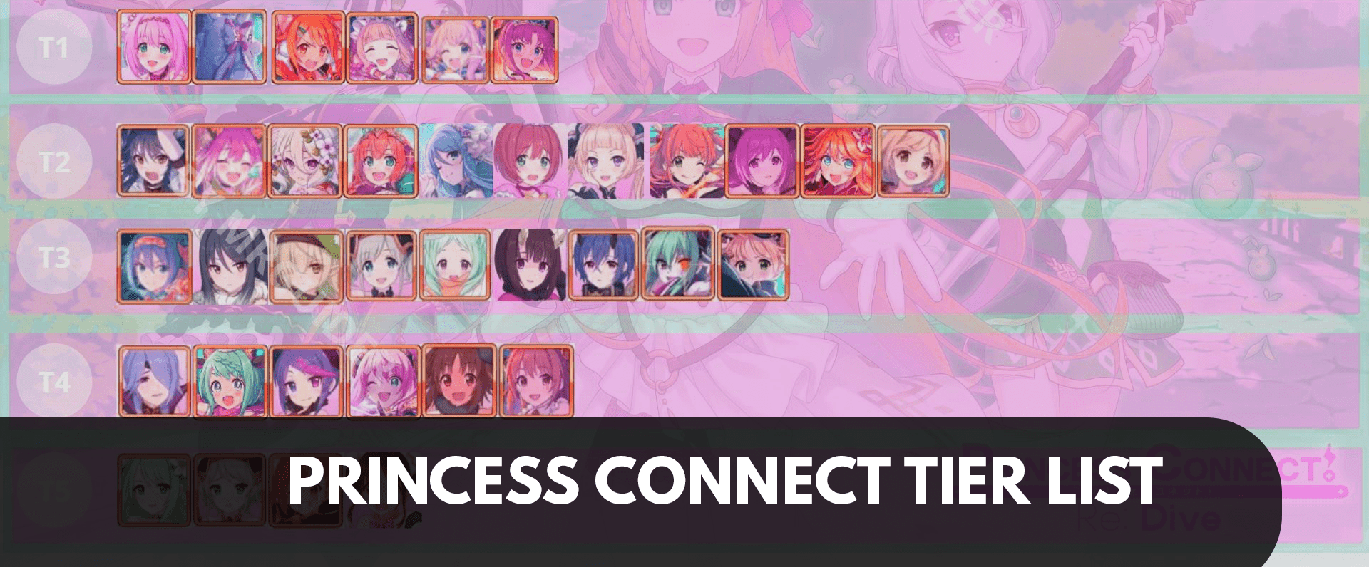 Princess connect tier list. All about its characters