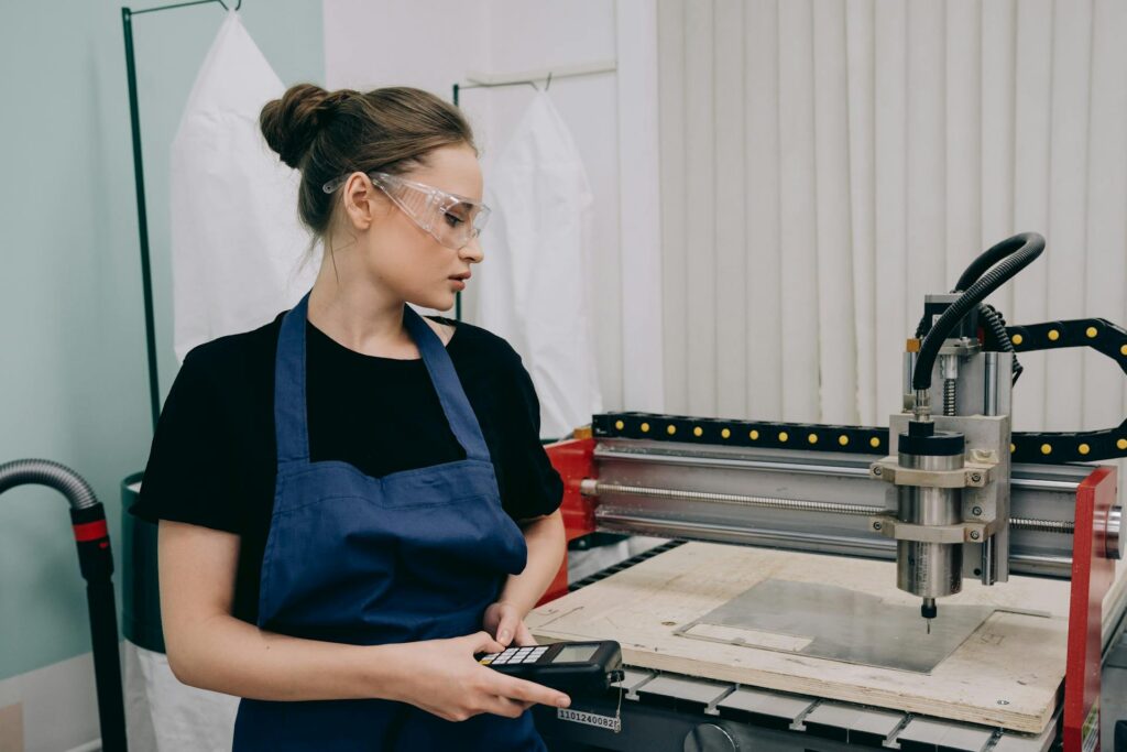 Typical Equipment and Parts production In CNC Machine Shop