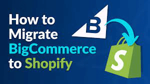 What kind of data can be transferred from BigCommerce to Shopify?