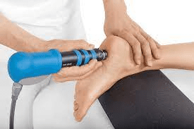 What can be treated with the help of shockwave therapy?