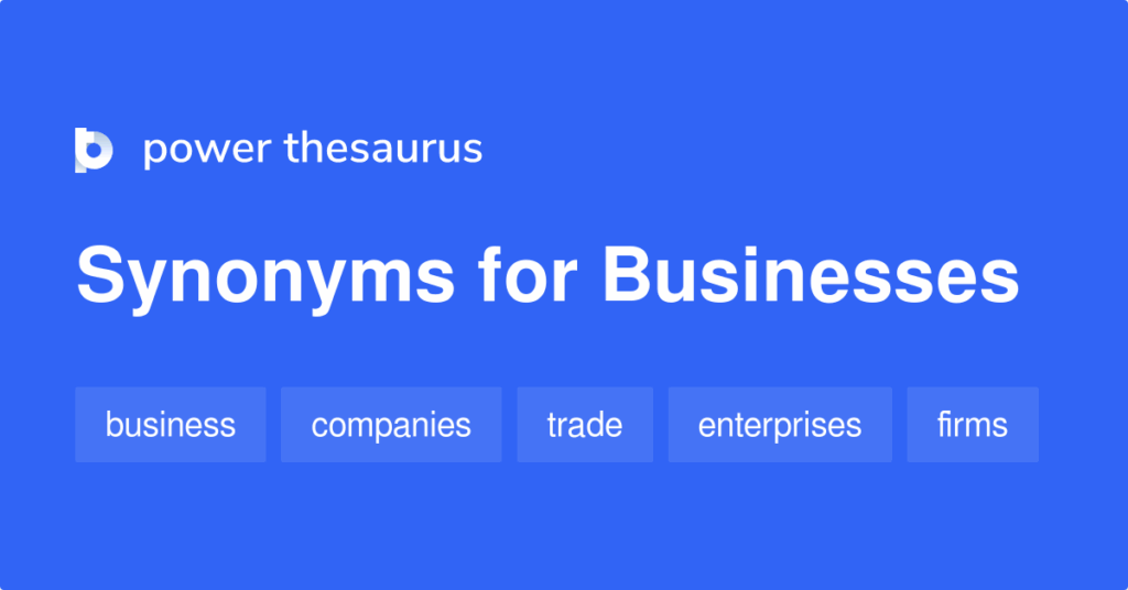 businesses