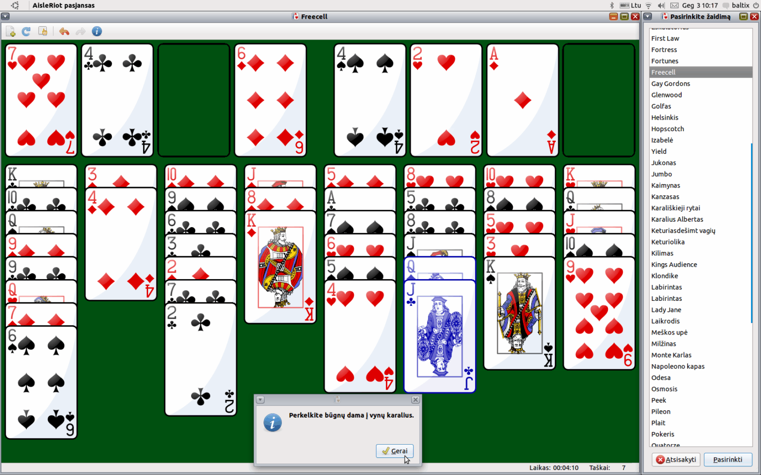 Freecell Solitaire