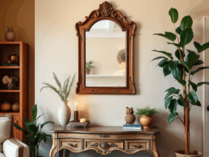 Wood Frame Mirror