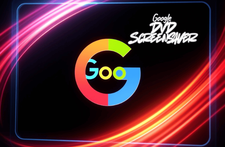 Google DVD Screensaver