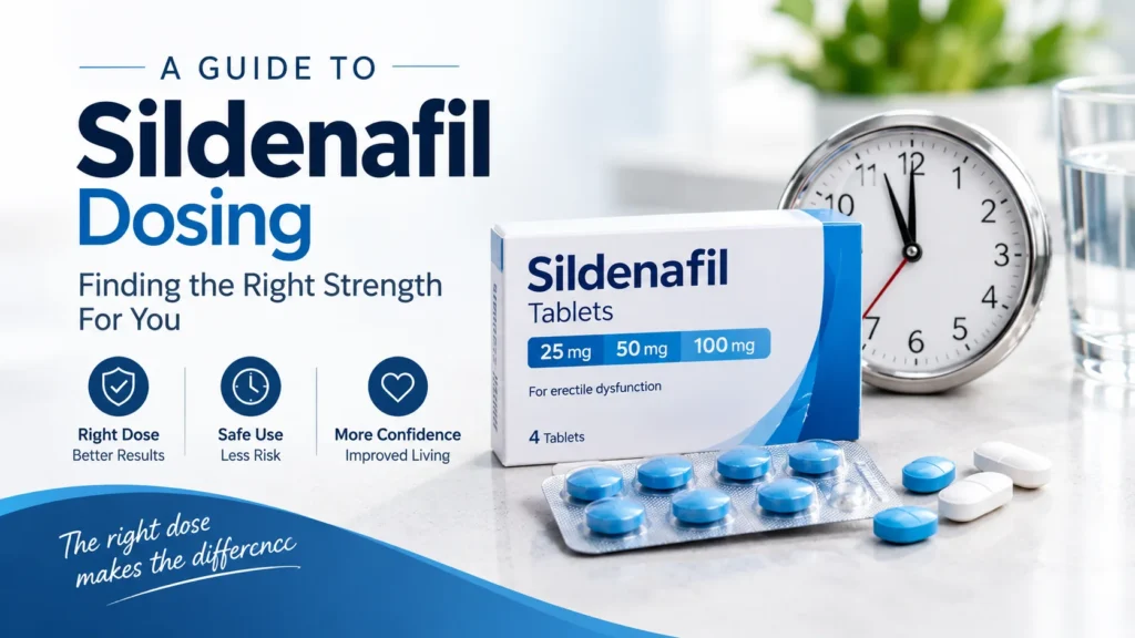 A Guide To Sildenafil Dosing: Finding The Right Strength For You 