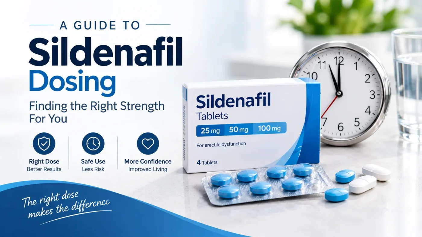 A Guide To Sildenafil Dosing: Finding The Right Strength For You 