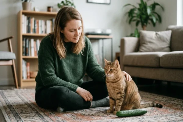 Why Are Cats Afraid of Cucumbers? What the Viral Videos Get Wrong