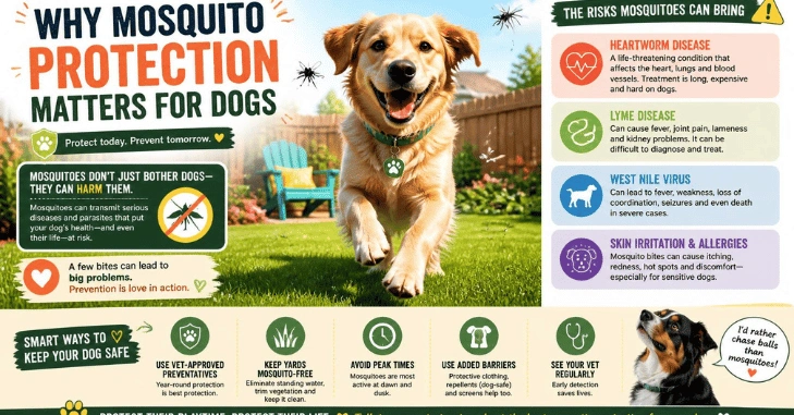 Why Mosquito Protection Matters for Dogs