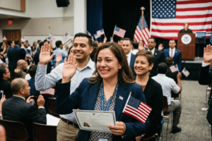 Oath Ceremony in the U.S.