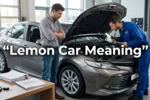 Lemon Car Meaning